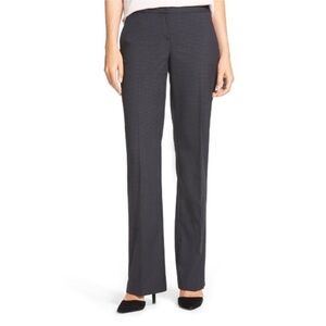 Nordstrom Halogen Taylor Fit gray dress pants Size 2P Straight leg Office pants